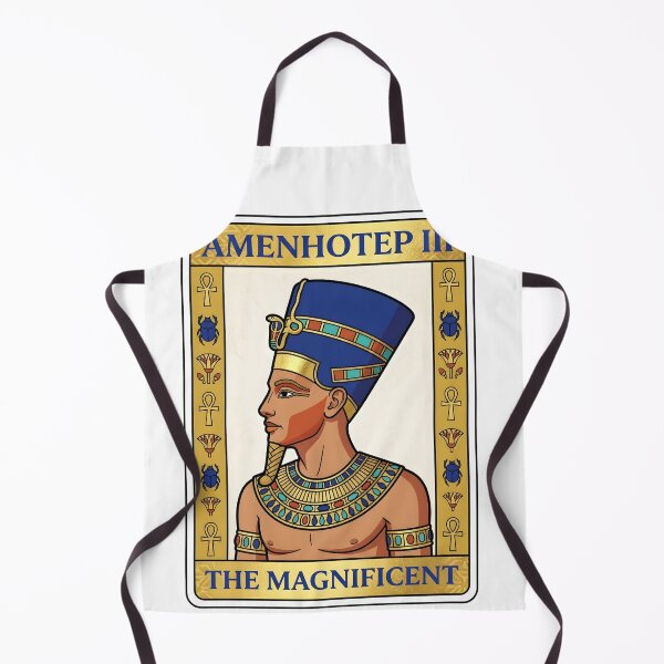 Item preview, Amenhotep III The Magnificent Egyptian Pharaoh Playing Card Poster Graphic designed and sold by EKHOAISTORE.