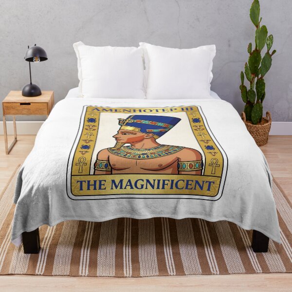 Item preview, Amenhotep III The Magnificent Egyptian Pharaoh Playing Card Poster Graphic designed and sold by EKHOAISTORE.