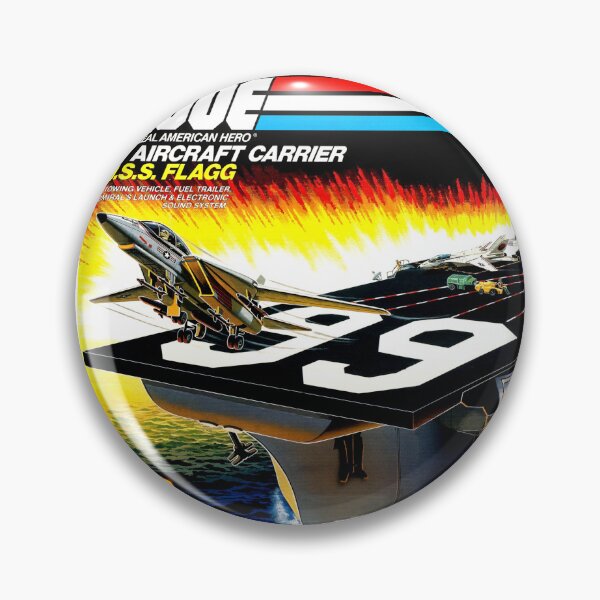 Item preview, GIJOE AIRCRAFT CARRIER BOX ART designed and sold by The Retromotel.