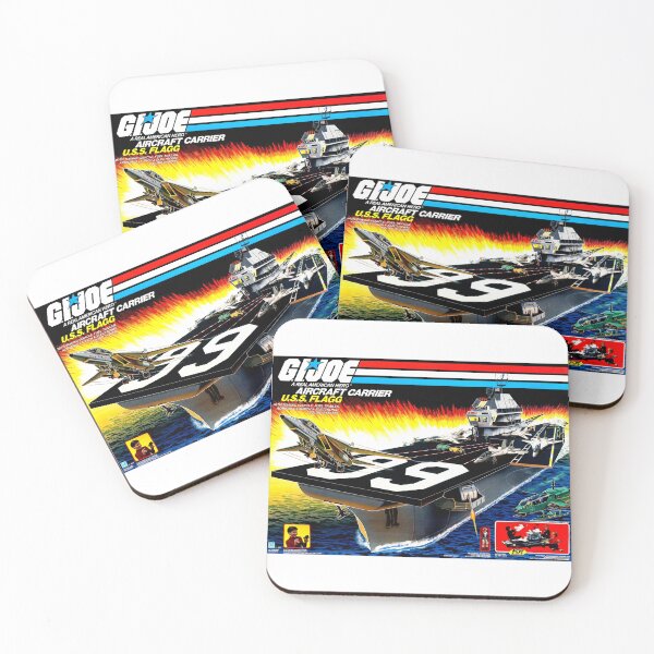 Item preview, GIJOE AIRCRAFT CARRIER BOX ART designed and sold by The Retromotel.