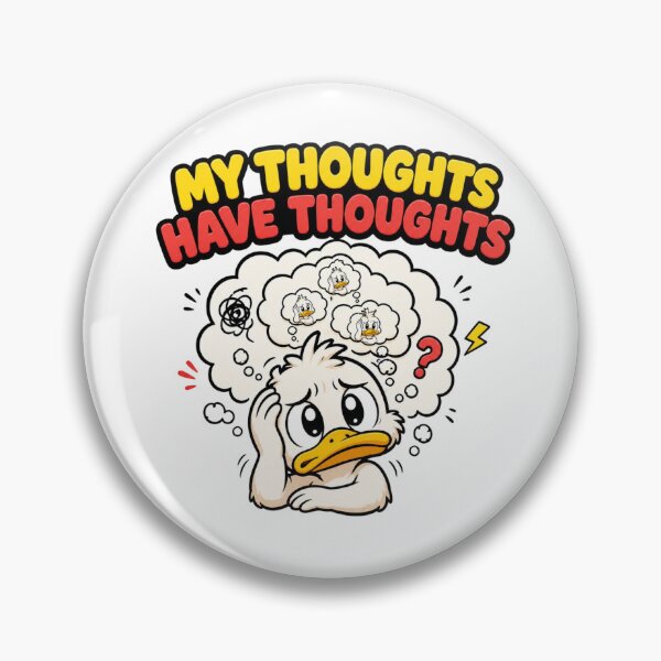 Item preview, Overthinking Duck  Gift designed and sold by Gentlestate.