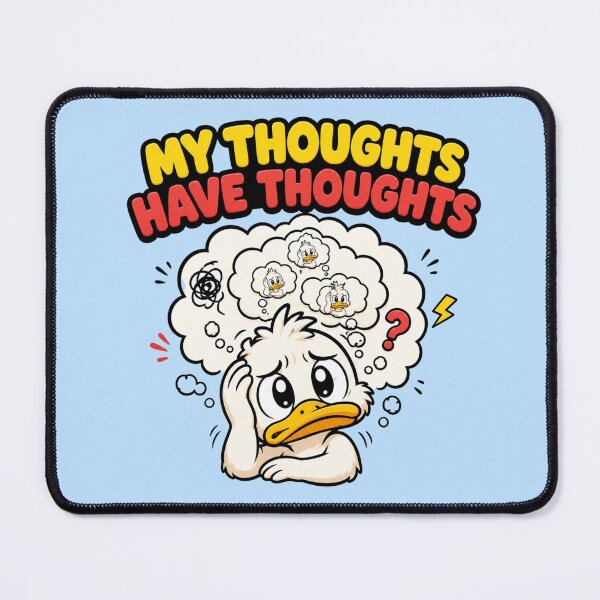 Item preview, Overthinking Duck Gift designed and sold by Gentlestate.