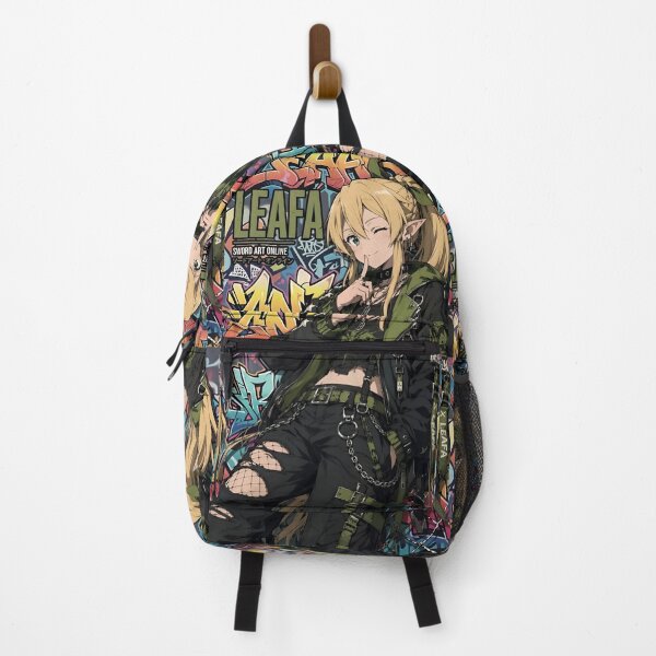 Item preview, Leafa Streetwear Graffiti Fan Art | Sword Art Online Urban Anime Girl Illustration designed and sold by Dyan4.