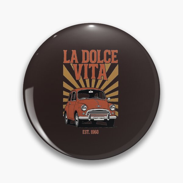 Item preview, La Dolce Vita Vintage Red Car T-Shirt | Retro 1960s Italian Summer designed and sold by katiecorners.