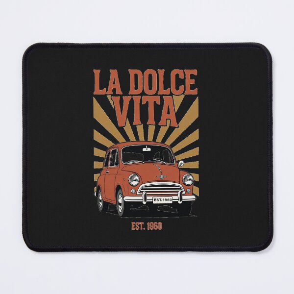 Item preview, La Dolce Vita Vintage Red Car T-Shirt | Retro 1960s Italian Summer designed and sold by katiecorners.