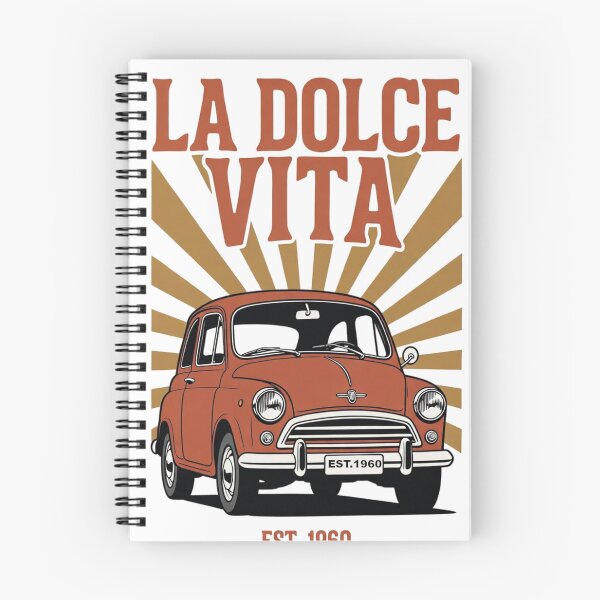 Item preview, La Dolce Vita Vintage Red Car T-Shirt | Retro 1960s Italian Summer designed and sold by katiecorners.