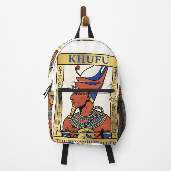 Item preview, Khufu The Pyramid Builder Egyptian Pharaoh Playing Card Poster Graphic designed and sold by EKHOAISTORE.
