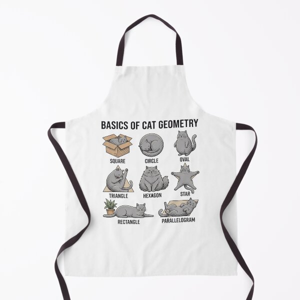 Item preview, Basics of Cat Geometry Funny Feline Math designed and sold by AdyKurniawan.