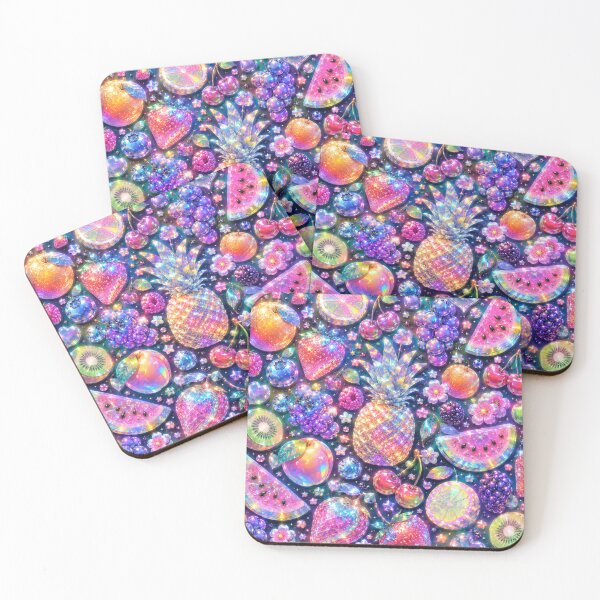 Item preview, Holographic Fruit Garden Pattern designed and sold by Aramdesing.