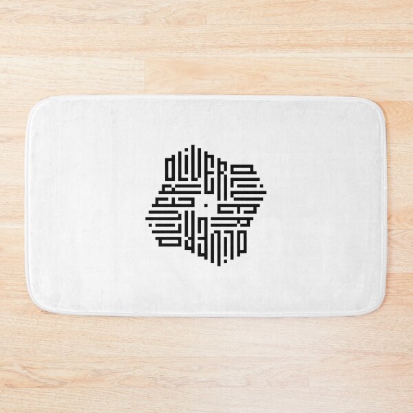 Item preview, OLIVER | Black  | Modern Geometric Kufi Calligraphy | From Name to Art   designed and sold by FOR YOUR NAME.
