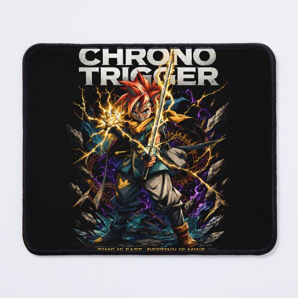Item preview, Chrono Trigger  | Time is Fate Destiny is Mine | Retro JRPG Aesthetic Design designed and sold by Trinidesigns123.