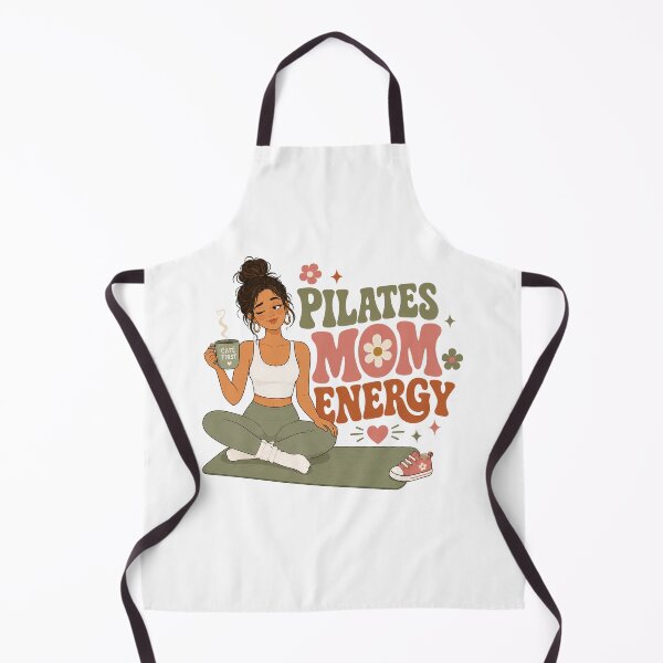 Item preview, Pilates Mom Energy Funny Retro Pilates Design designed and sold by SnortStudio.