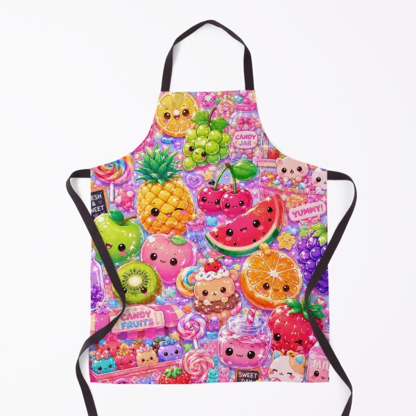 Item preview, Kawaii Candy Market Fruit Pattern designed and sold by Aramdesing.