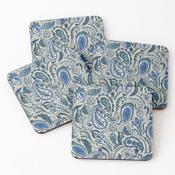 Item preview, Colorful paisley pattern designed and sold by bokasin.