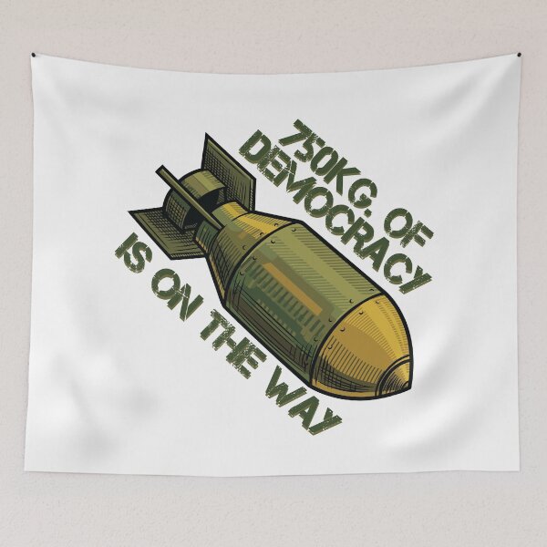 Item preview, 750KG of Democracy Is On The Way designed and sold by BHP Studio.