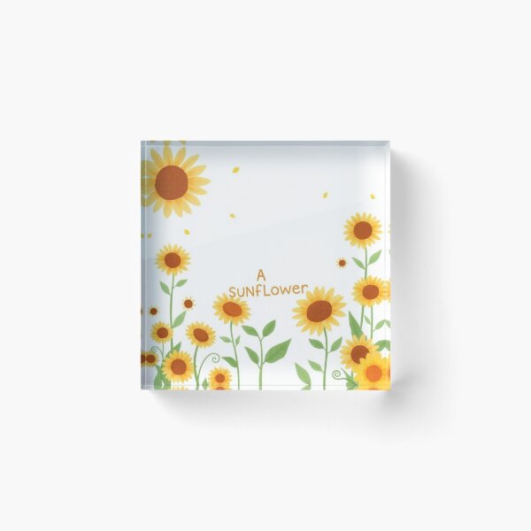 Item preview, Children's sunflowers with the phrase "A Sunflower" designed and sold by RAISC.
