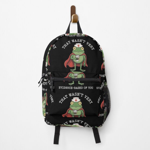 Item preview, Not Very Evidence-Based Funny Frog Nurse Medical Humor designed and sold by AdyKurniawan.