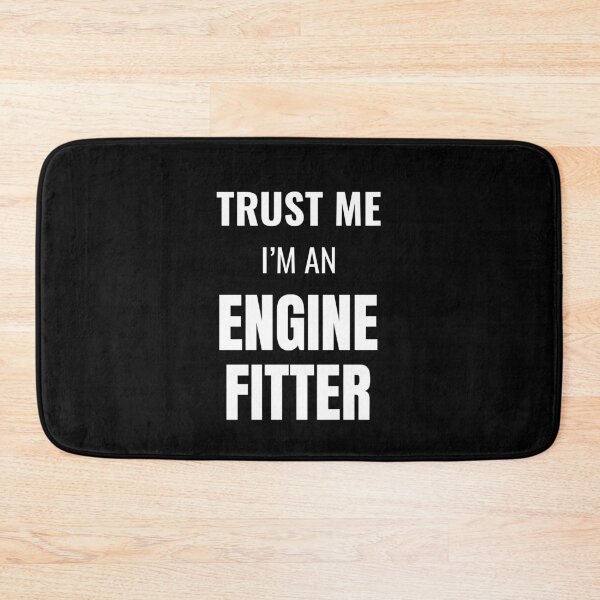 Item preview, Trust Me I'm an Engine Fitter (White) designed and sold by ShipCrewNation.