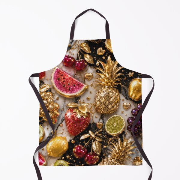Item preview, Luxury Gold Fruit Pattern designed and sold by Aramdesing.