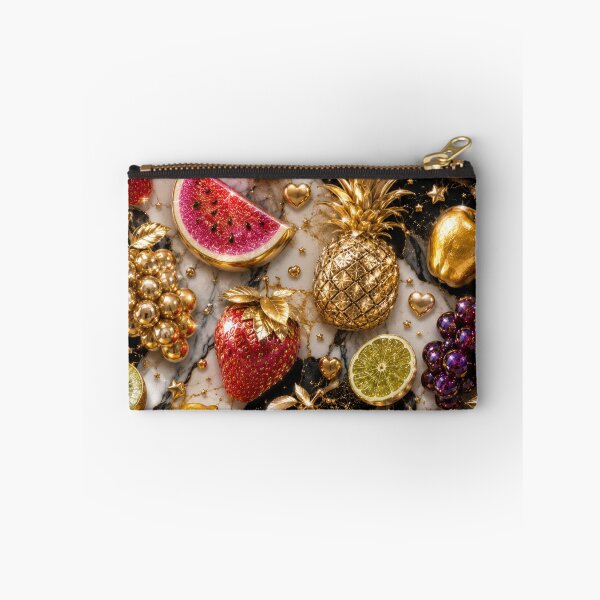 Item preview, Luxury Gold Fruit Pattern designed and sold by Aramdesing.