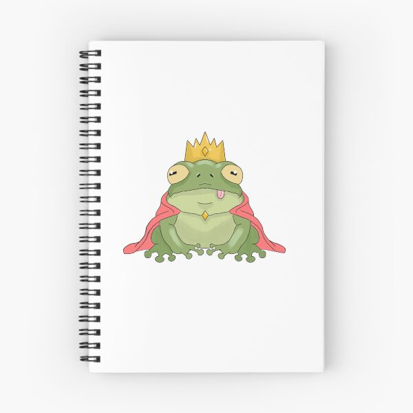 Item preview, Cute Frog King with Crown and Cape Illustration designed and sold by Ramarvel.
