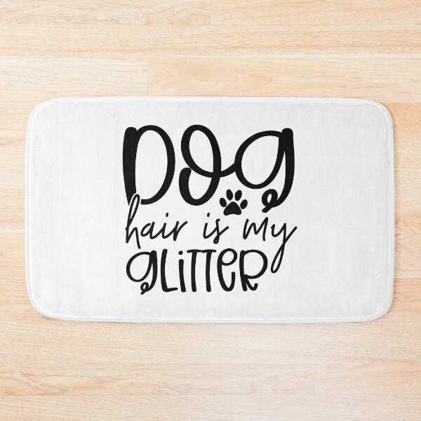 Item preview, Dog Hair Is My Glitter - Funny Retro Pet Gift Dog Quotes Cool Mother Matching Family Owner Girl Mom Apparel Art designed and sold by FuzionRaptor.