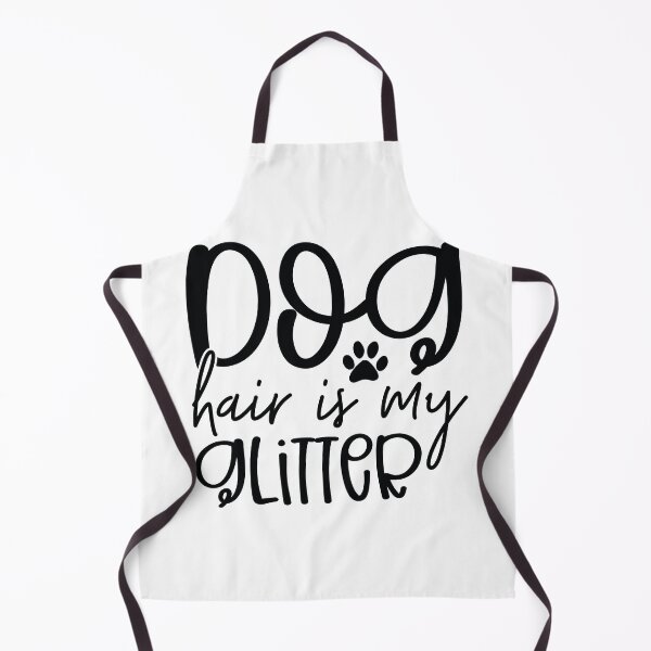 Item preview, Dog Hair Is My Glitter - Funny Retro Pet Gift Dog Quotes Cool Mother Matching Family Owner Girl Mom Apparel Art designed and sold by FuzionRaptor.