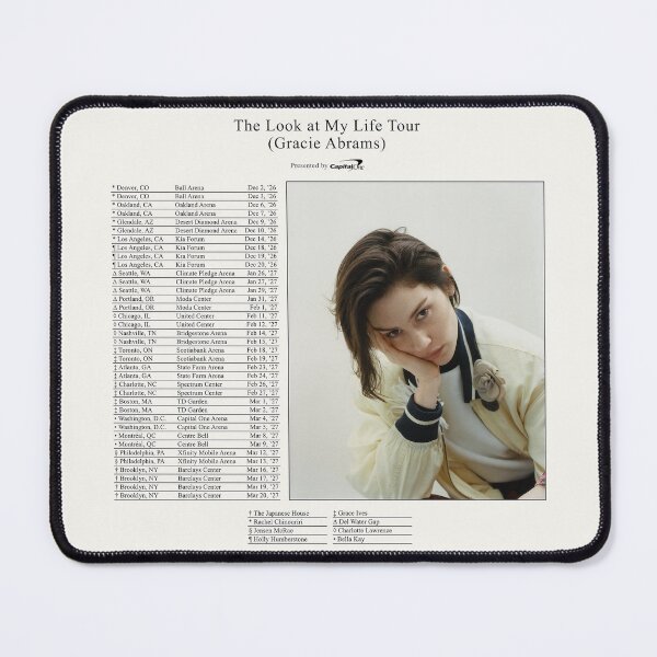 Item preview, Gracie Abrams - The Look at My Life Tour! designed and sold by candicewelch4.