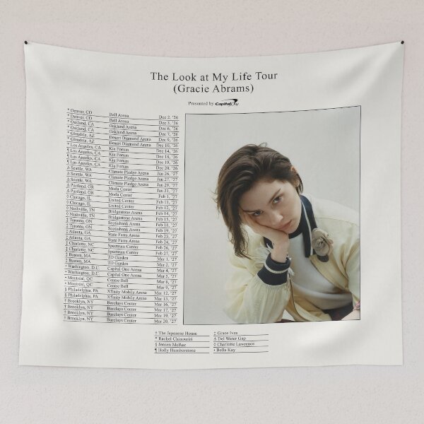 Item preview, Gracie Abrams - The Look at My Life Tour! designed and sold by candicewelch4.