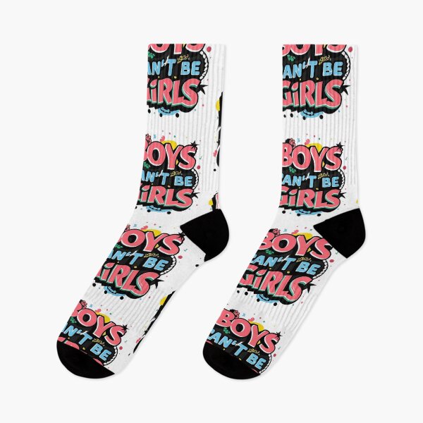 Item preview, Boys Can't Be Girls | Gender Equality Statement Art designed and sold by Pro AguiZoul Art.