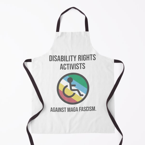 Item preview, Disability rights activists against MAGA fascism. designed and sold by Rachel the Artist .