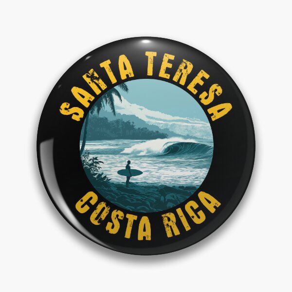 Item preview, Santa Teresa - Costa Rica (with Yellow Lettering) designed and sold by VelvetRoom.
