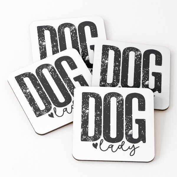 Item preview, Dog Lady - Funny Retro Puppy Pet Gift Dog Quotes Cool Mother Matching Family Owner Girl Mom Female Apparel Art designed and sold by FuzionRaptor.