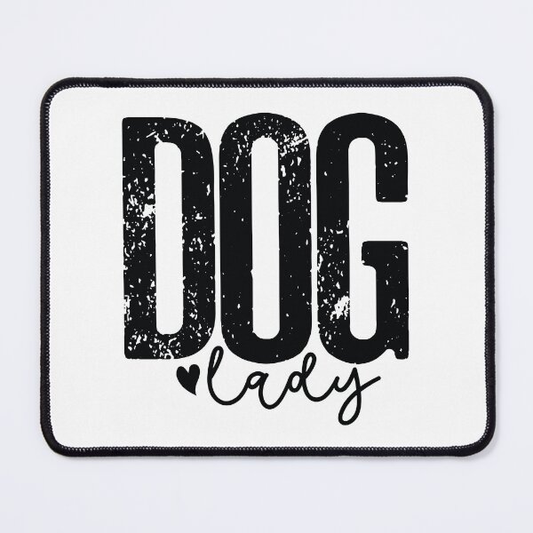 Item preview, Dog Lady - Funny Retro Puppy Pet Gift Dog Quotes Cool Mother Matching Family Owner Girl Mom Female Apparel Art designed and sold by FuzionRaptor.