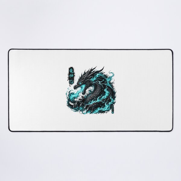 Item preview, Cyber Flame Dragon Sticker – Neon Anime Fantasy Art designed and sold by Bysma.