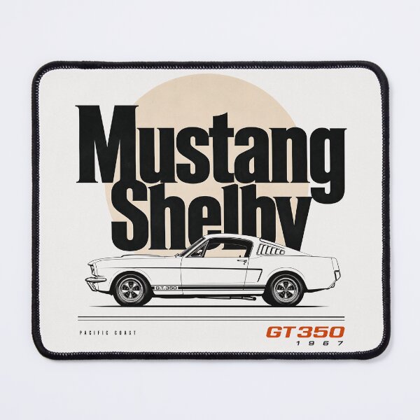Item preview, Mustang Shelby GT350 1967 Vintage Art Print - Pacific Coast designed and sold by EdGraphy.