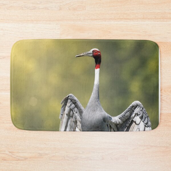 Item preview, Graceful Sarus Crane Display at Sunrise designed and sold by Kimberly Palmer.