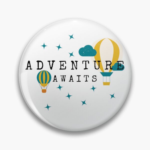 Item preview, Adventure Awaits Hot Air Balloons designed and sold by Sailing Llamas.