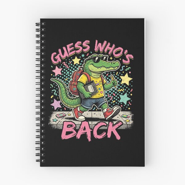 Item preview, Guess Who's Back 90s Retro Alligator Back To School  designed and sold by AdyKurniawan.