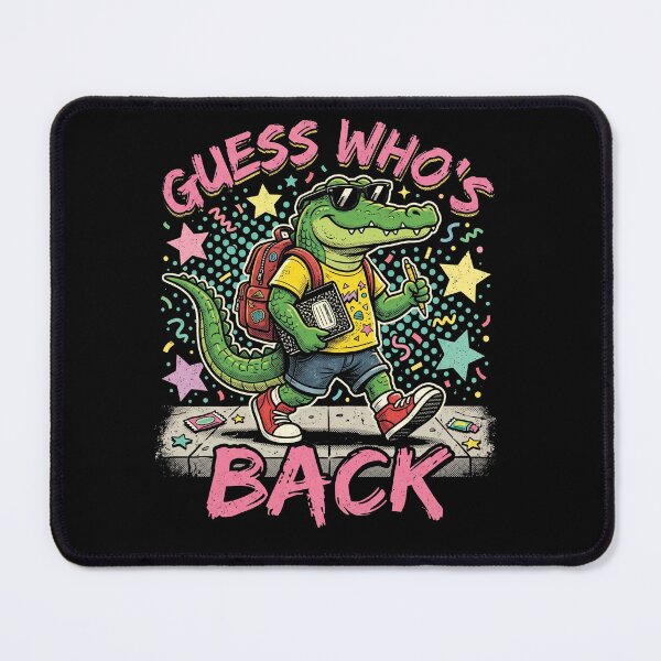 Item preview, Guess Who's Back 90s Retro Alligator Back To School designed and sold by AdyKurniawan.