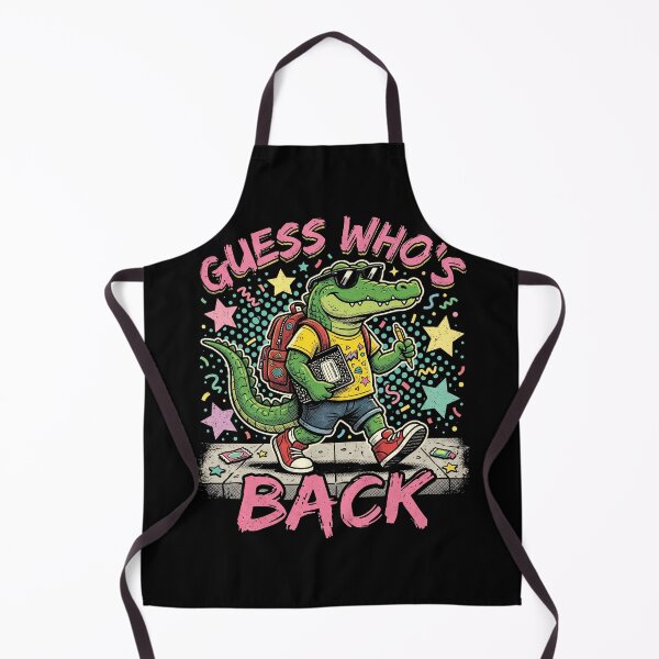 Item preview, Guess Who's Back 90s Retro Alligator Back To School designed and sold by AdyKurniawan.