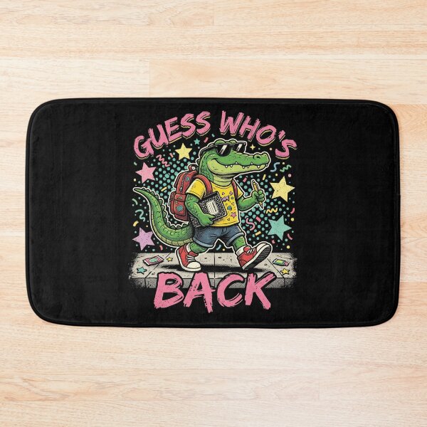 Item preview, Guess Who's Back 90s Retro Alligator Back To School  designed and sold by AdyKurniawan.