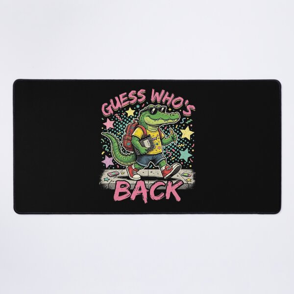 Item preview, Guess Who's Back 90s Retro Alligator Back To School designed and sold by AdyKurniawan.