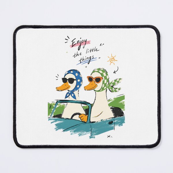 Item preview, Ducks Road Trip Enjoy Little Things Cute Art designed and sold by RamyGallery.