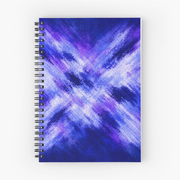 Item preview, Blue Violet Energy Burst Abstract Art designed and sold by Ingorgia Studio.