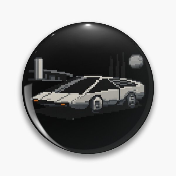 Item preview, 80s Retro Futuristic Concept Car Neon Synthwave Design designed and sold by TEEJAMBOREE.