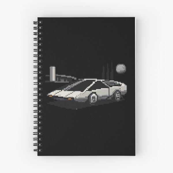 Item preview, 80s Retro Futuristic Concept Car Neon Synthwave Design designed and sold by TEEJAMBOREE.