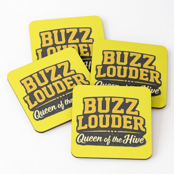 Item preview, BUZZ LOUDER — QUEEN OF THE HIVE designed and sold by  ViralVisionsCreating .