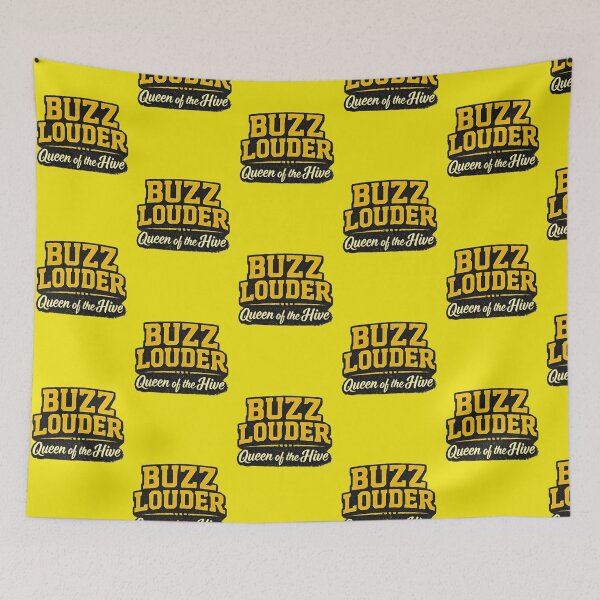 Item preview, BUZZ LOUDER — QUEEN OF THE HIVE designed and sold by  ViralVisionsCreating .