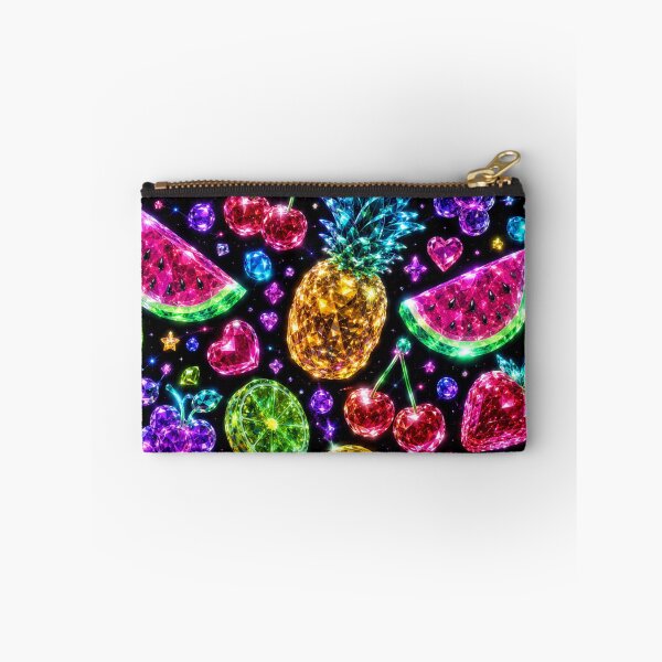 Item preview, Neon Crystal Fruits Pattern designed and sold by Aramdesing.